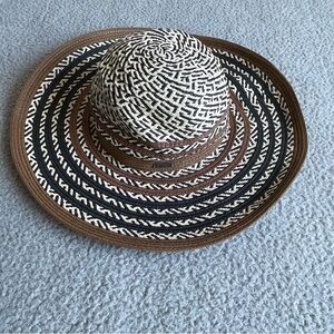 PRANA Dora Sun Hat Womens One Size 100%‎ Paper Straw Wide Brim Outdoor Cap